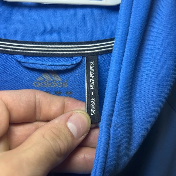 Adidas 3 stripe tracksuit zip-up top - Picture 4 of 10